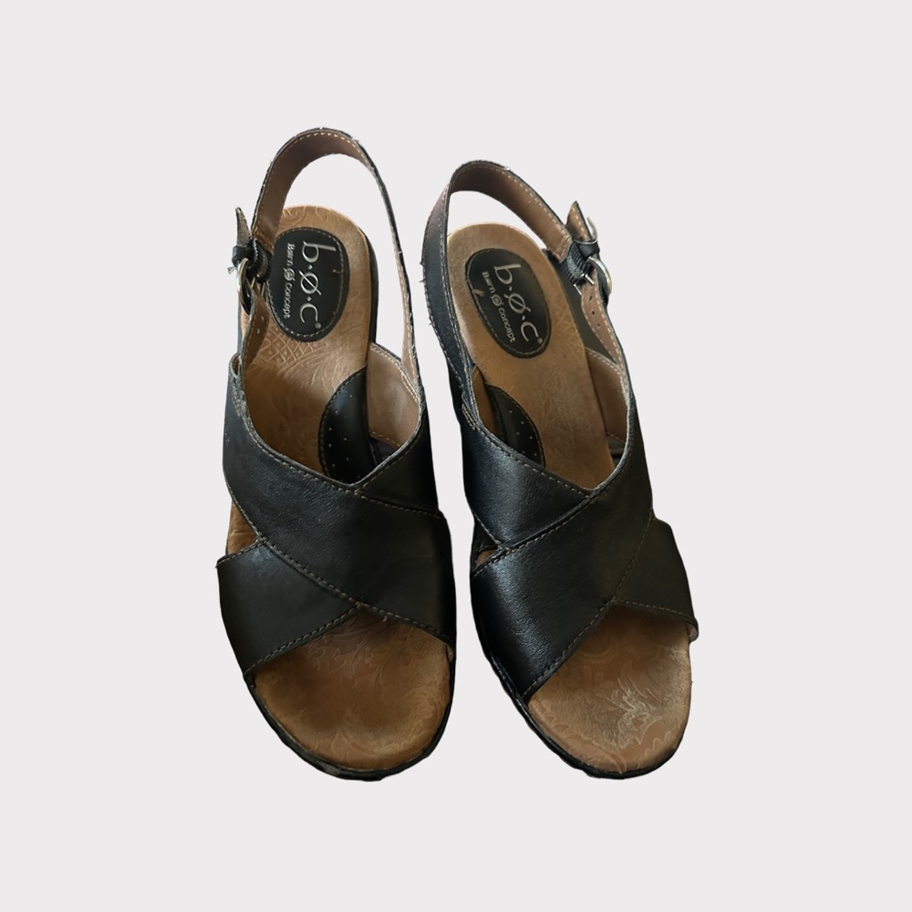 Boc by Born Mika Slingback Wedge Sandal - Size 8